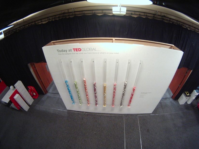 Physical Bar Charts at TEDGlobal 2011